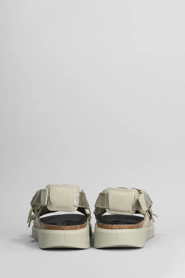 Shinjuku Slipper-mule In Green Leather - Image 4