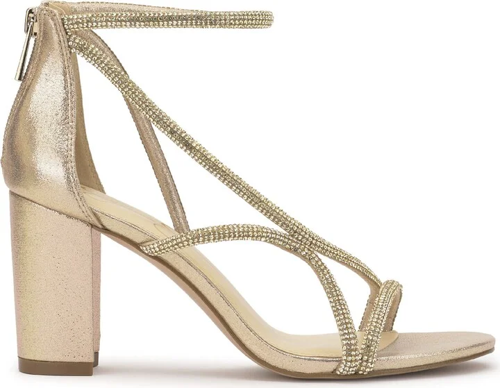 Shiny Ankle Strap Sandal - Image 3
