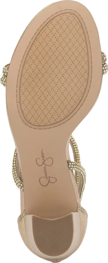 Shiny Ankle Strap Sandal - Image 6