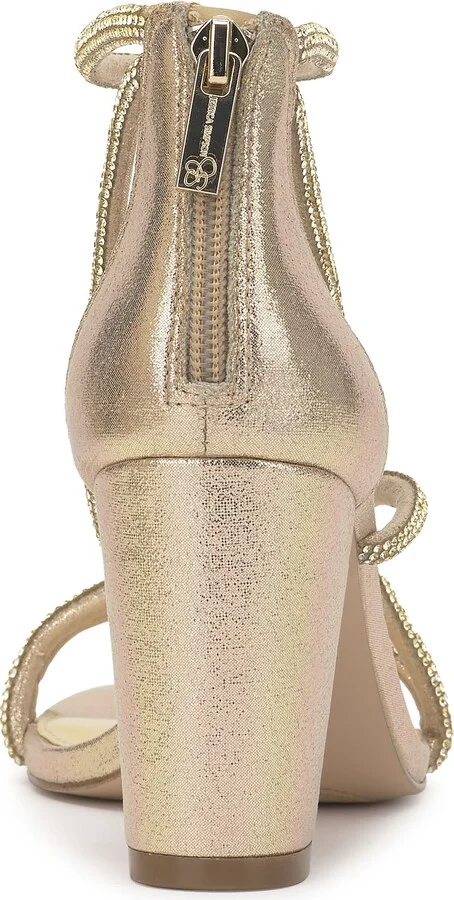 Shiny Ankle Strap Sandal - Image 7