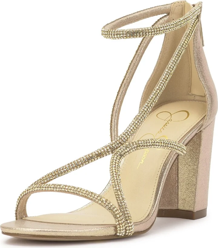 Shiny Ankle Strap Sandal - Image 9