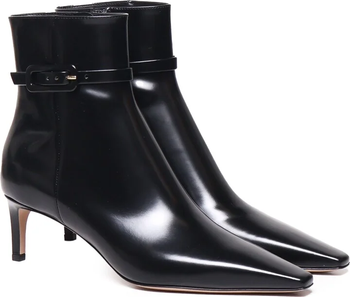 Shiny Leather Ankle Boot - Image 2