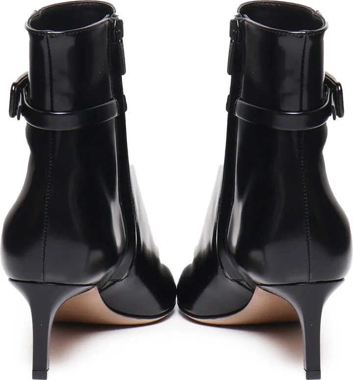 Shiny Leather Ankle Boot - Image 3