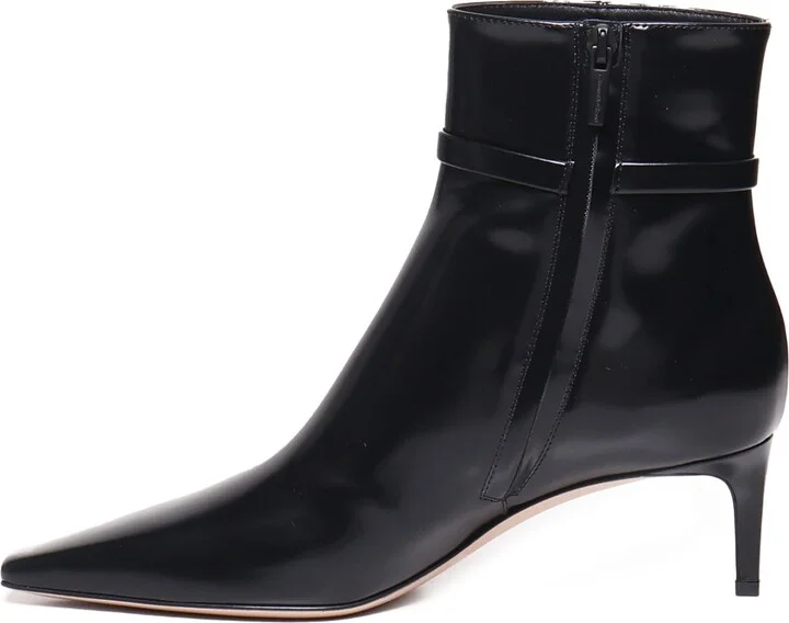 Shiny Leather Ankle Boot - Image 4