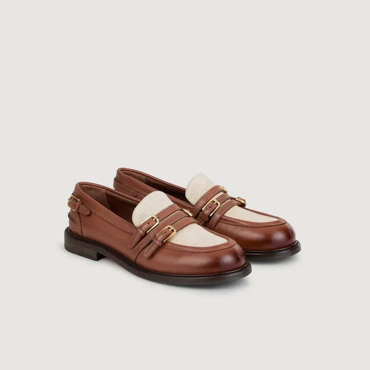 Shiny leather loafers - Image 2
