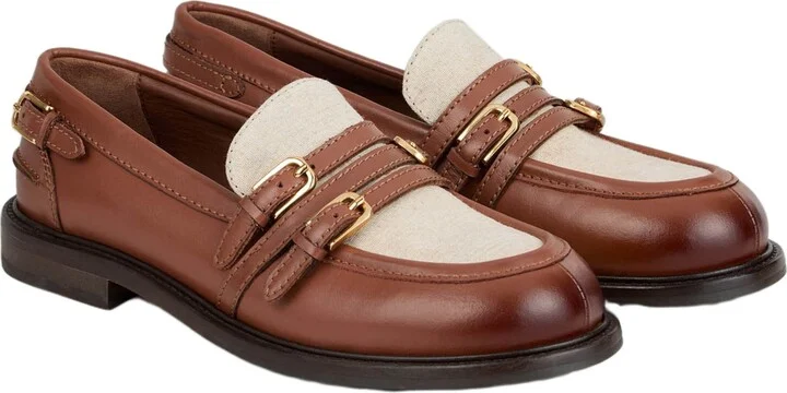 Shiny leather loafers - Image 2