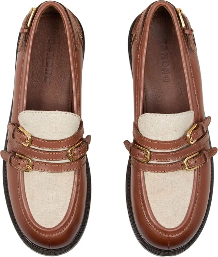 Shiny leather loafers - Image 3