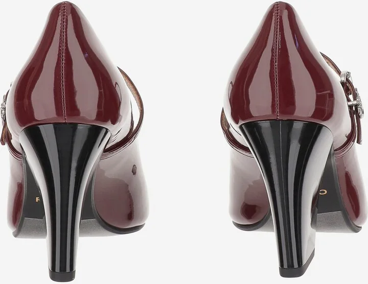 Shiny Leather Pumps - Image 4