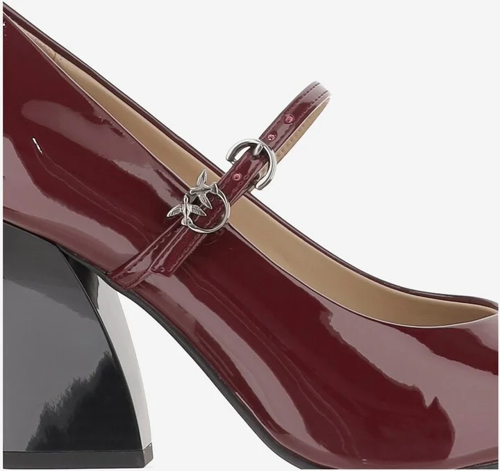 Shiny Leather Pumps - Image 5