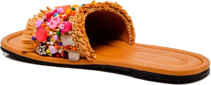 Shipwrecked Beaded Slide Sandal - Image 2