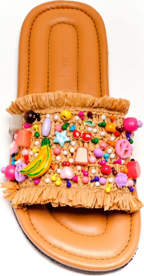 Shipwrecked Beaded Slide Sandal - Image 5