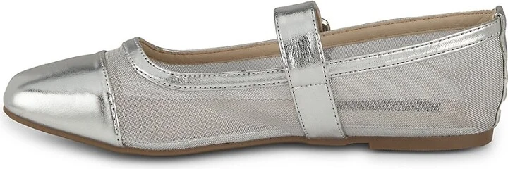 Shira Metallic Ballet Flats - Image 4