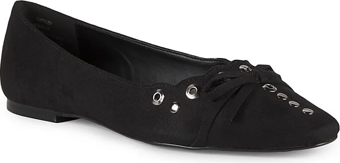 Shirley Eyelet Ballet Flats - Image 2