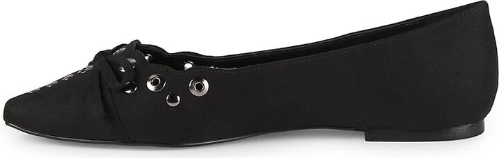 Shirley Eyelet Ballet Flats - Image 4