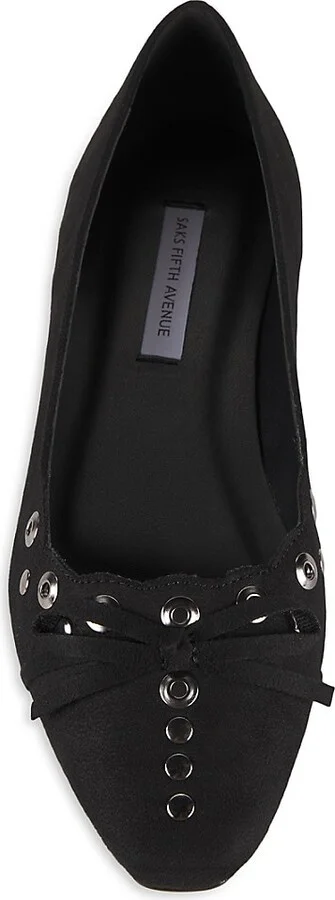 Shirley Eyelet Ballet Flats - Image 5