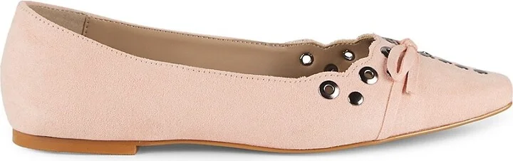 Shirley Eyelet Ballet Flats