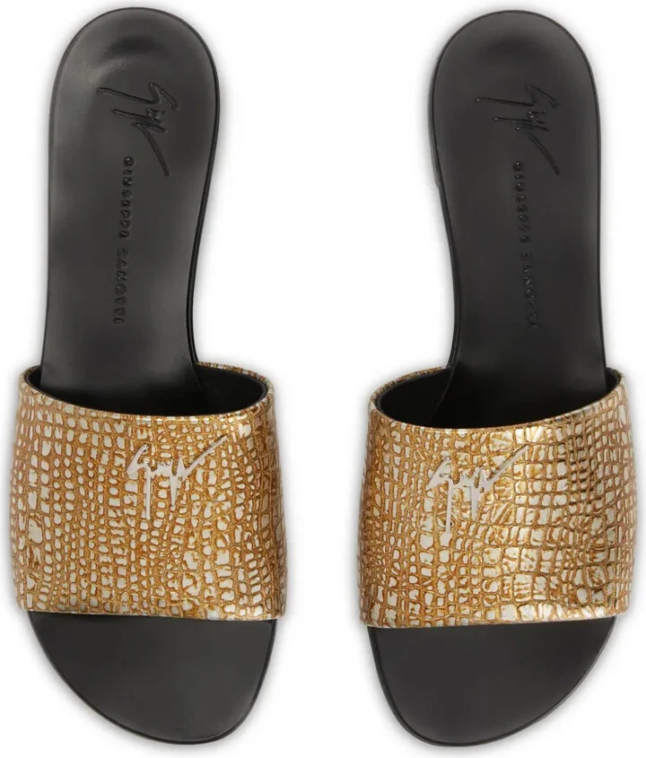 Shirley leather sandals - Image 4
