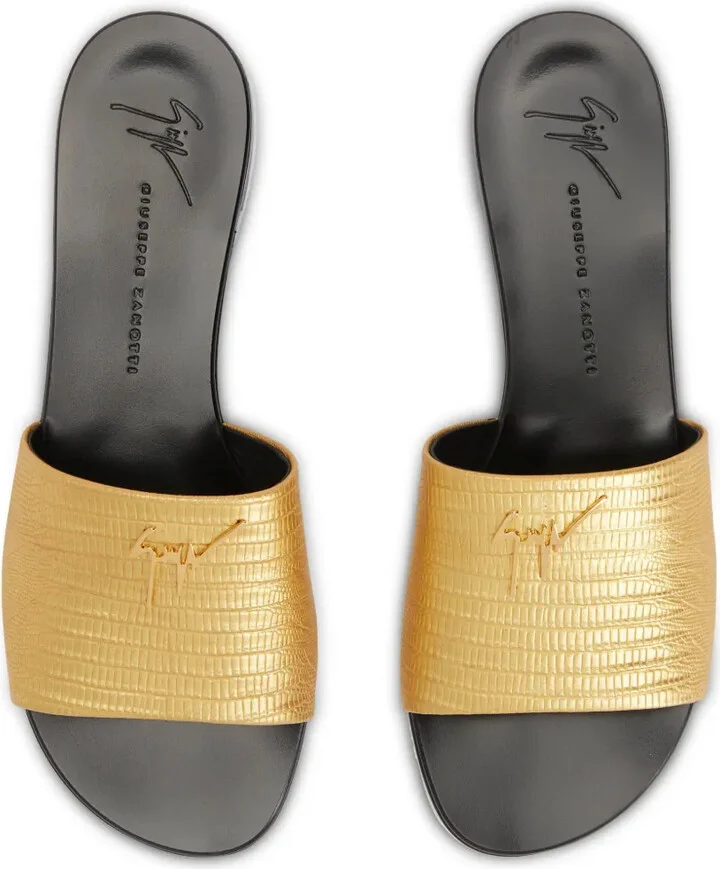 Shirley leather sandals - Image 4