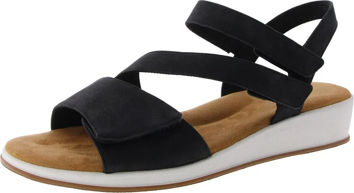 Shirley Womens Faux Leather Slingback Sandals