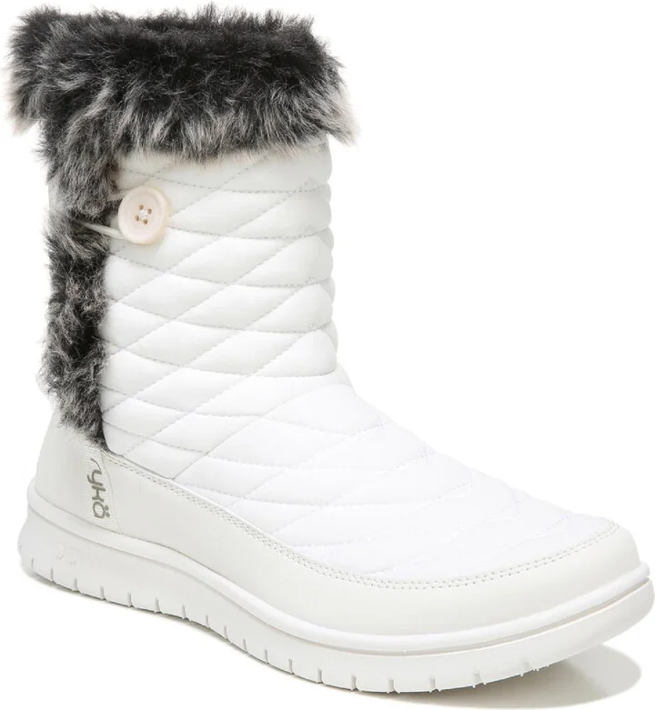 Shiver Womens Cold Weather Quilted Winter & Snow Boots