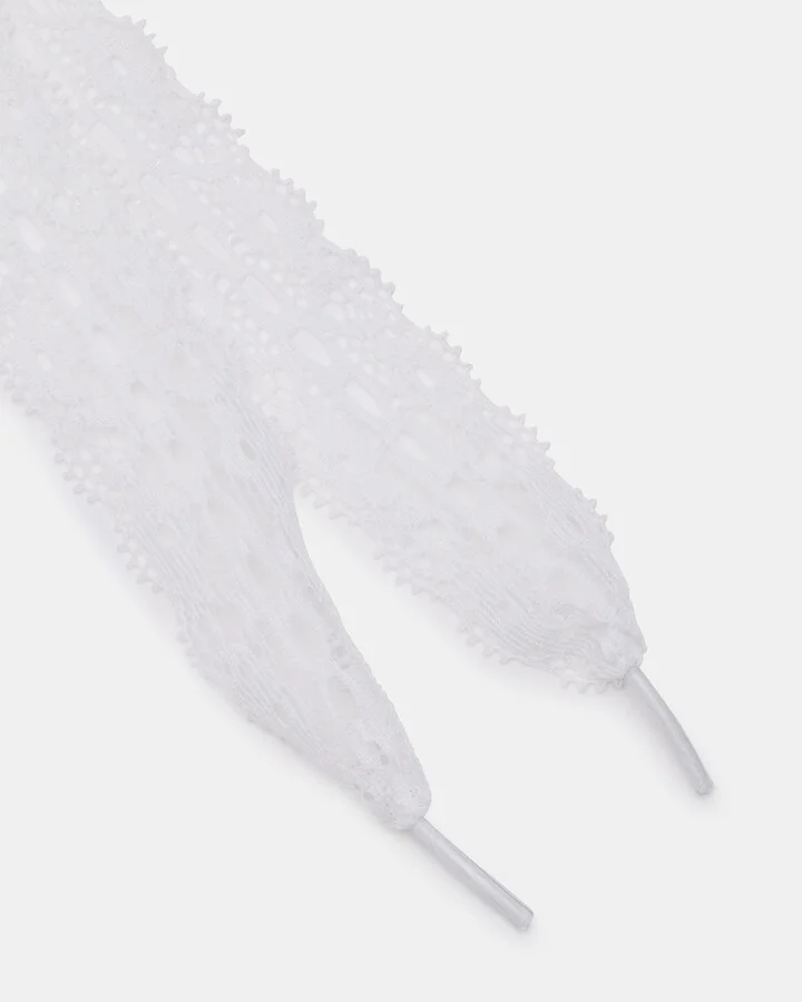 Shoe Laces And Charms Lace White - Image 7
