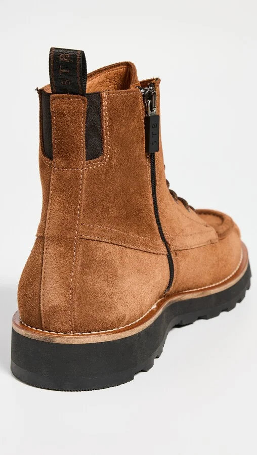 Shoe The Bear Kip Apron Suede Lace Up Boots - Image 5