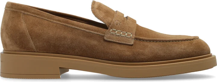 Shoes Harris Type Loafers, , - Brown