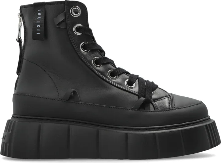 Shoes "Leather Matilda", , - Black