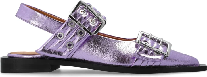 Shoes Made Of Eco Leather, , - Purple