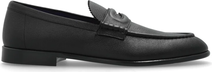 Shoes Pearl Type Loafers, , - Black
