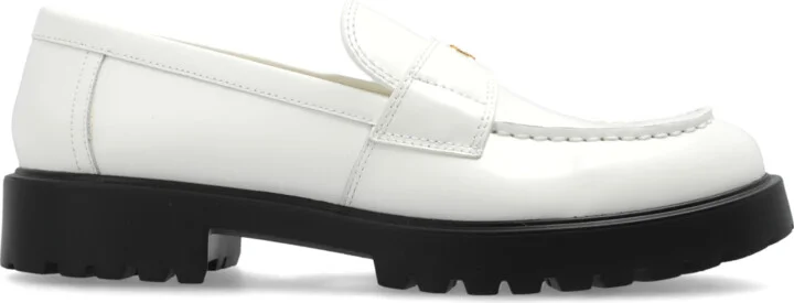 Shoes Type Loafers, , - White