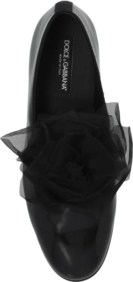 Shoes With Tulle Application - Image 4