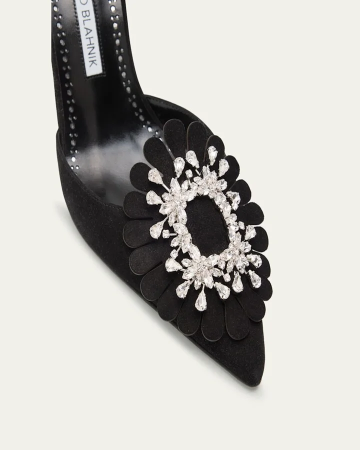 Shog Suede Jewel-Embellished Pumps - Image 2