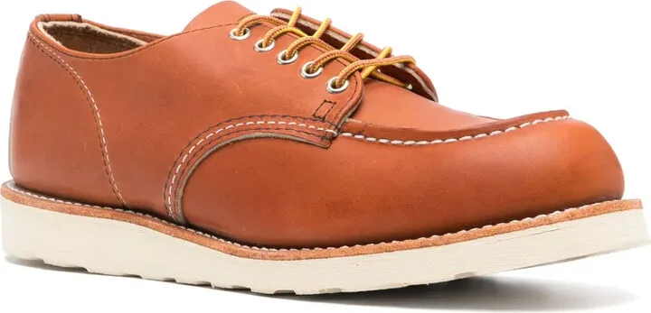 Shop Moc leather derby shoes - Image 2