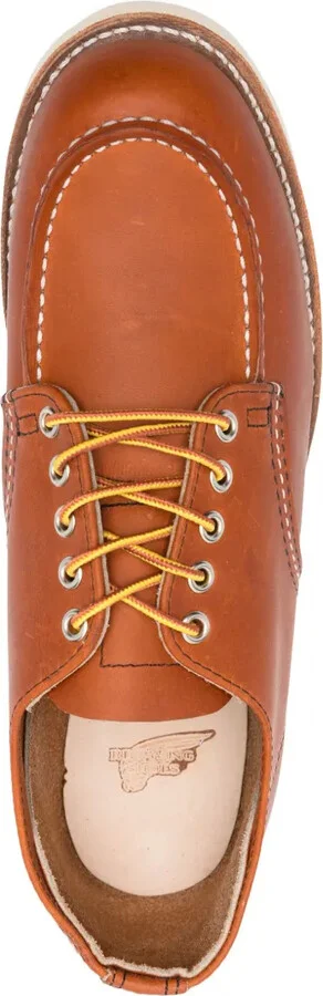 Shop Moc leather derby shoes - Image 4
