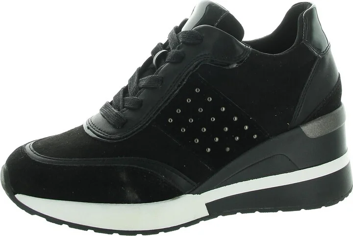 SHORE Womens Lace-Up Faux Leather Shooties
