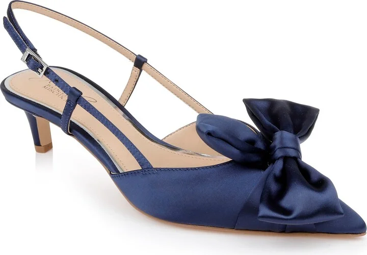 Navy Satin