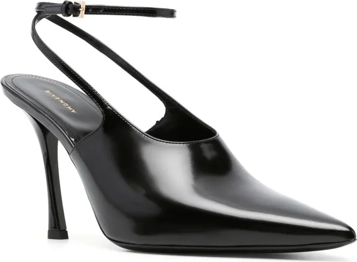Show 105mm patent-leather pumps - Image 2