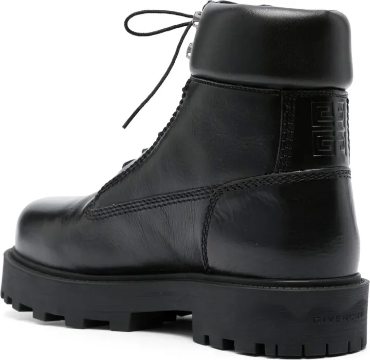 Show 4G-motif ankle leather boots - Image 3