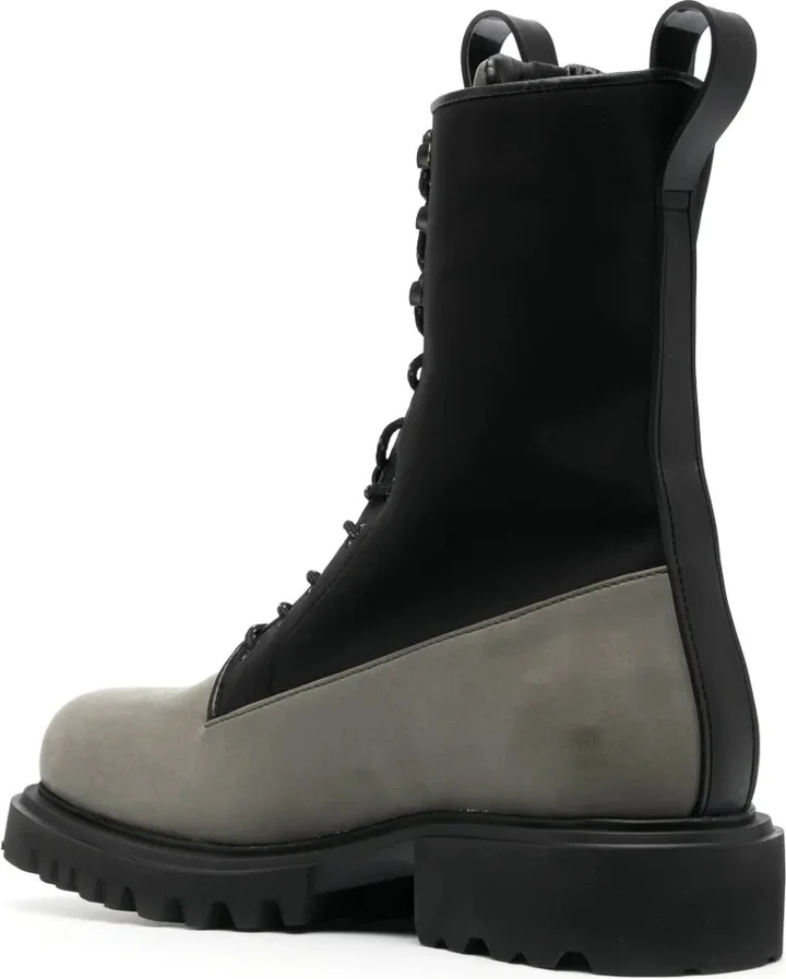 Show lace-up combat boots - Image 3