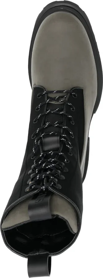 Show lace-up combat boots - Image 4