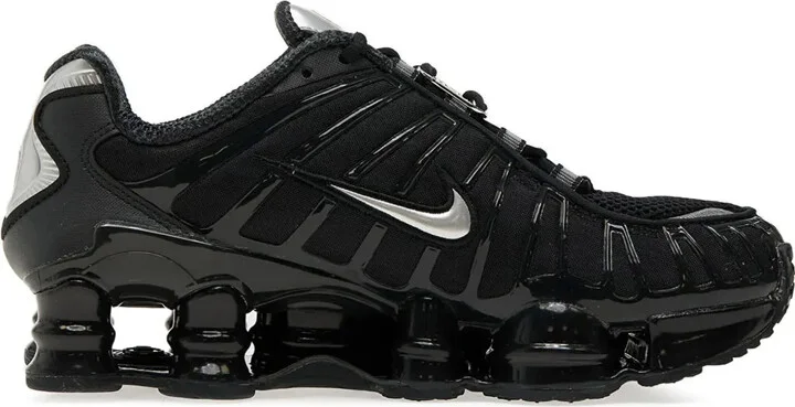 Shox logo-detail sneakers