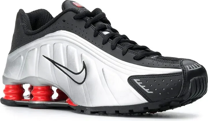 Shox R4 "Black/Metallic Silver" sneakers - Image 2