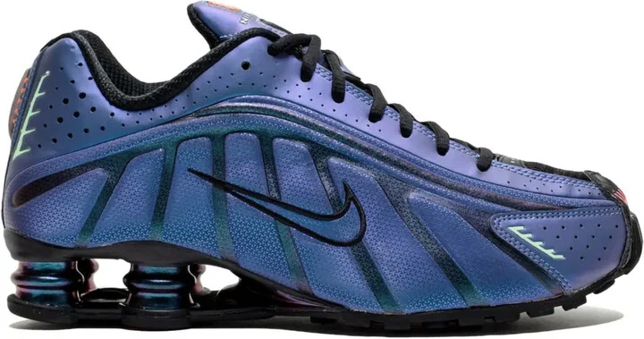 Shox R4 "Iridescent/Black" sneakers
