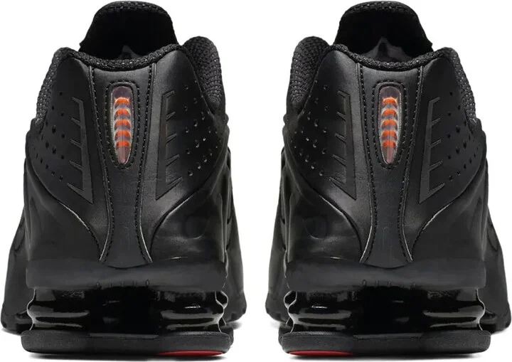 Shox R4 perforated leather trainers - Image 3