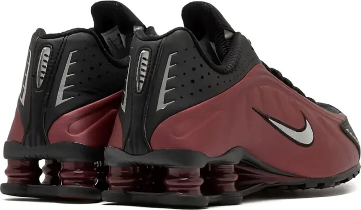 Shox R4 "Team Red/Black/Metallic Silver" sneakers - Image 4