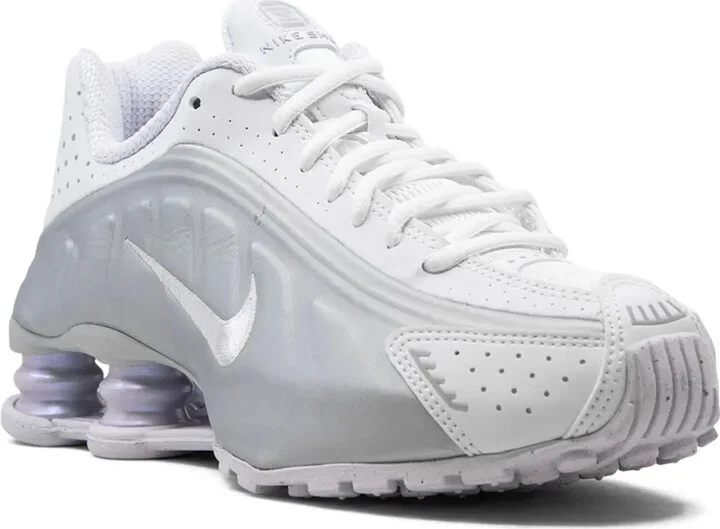 Shox R4 "White/Metallic Platinum" sneakers - Image 2