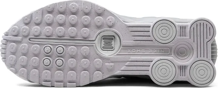 Shox R4 "White/Metallic Platinum" sneakers - Image 4