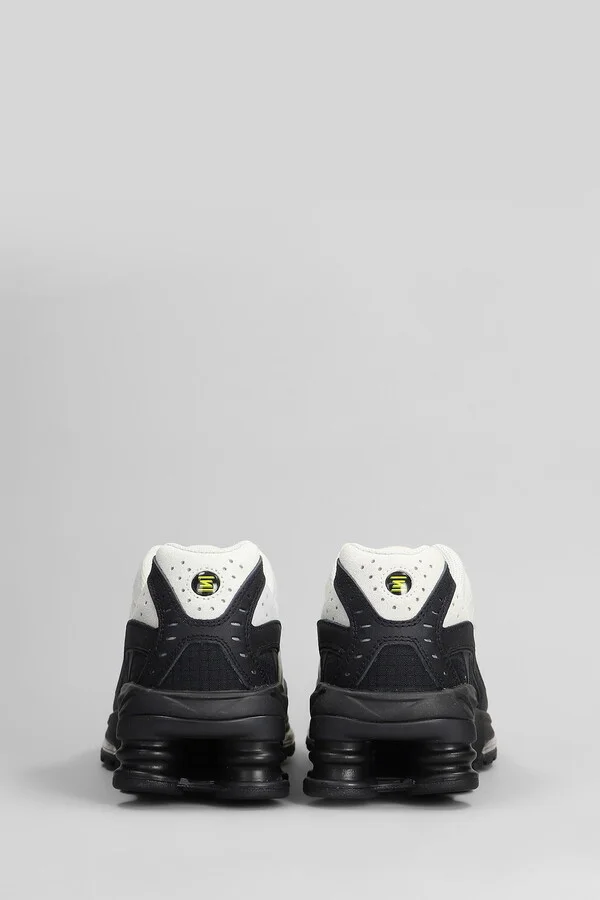 Shox Ride 2 Sneakers In White Leather And Fabric - Image 4