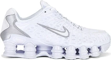 White  Metallic Silver  & Max Orange
